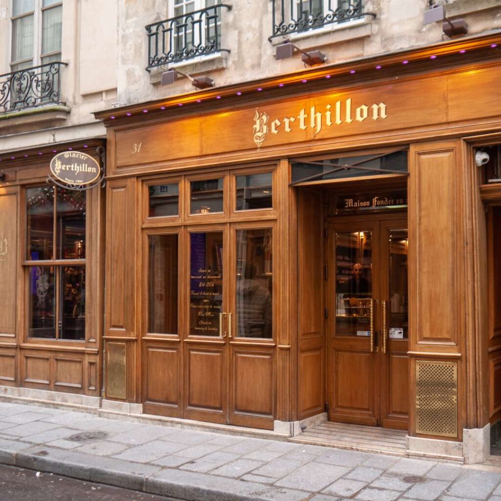 Maison Berthillon Paris Ice cream