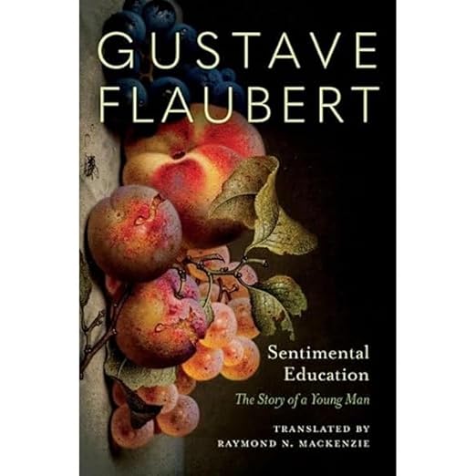 Cover of Sentimental Education by Gustave Flaubert, a novel set in Paris about love and ambition.