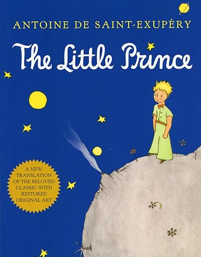 Cover of The Little Prince by Antoine de Saint-Exupéry, a timeless French novel with deep philosophical themes.