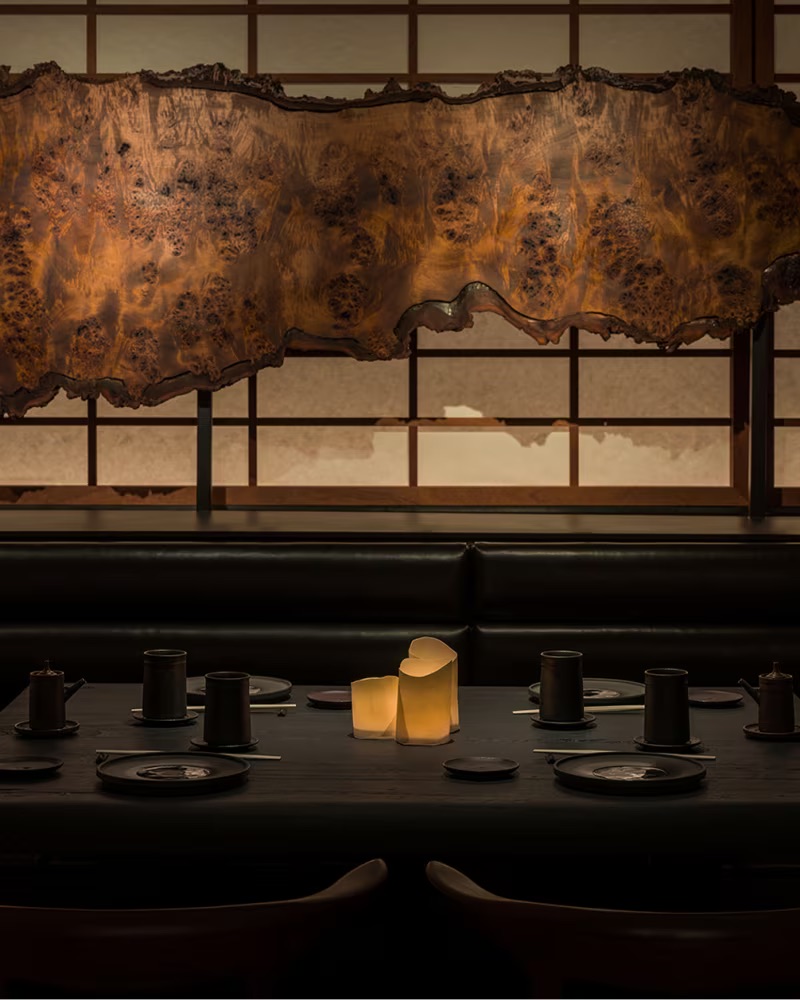 Dining at Sushi Park by Saint Laurent, one of the fashionable things to do in Paris
