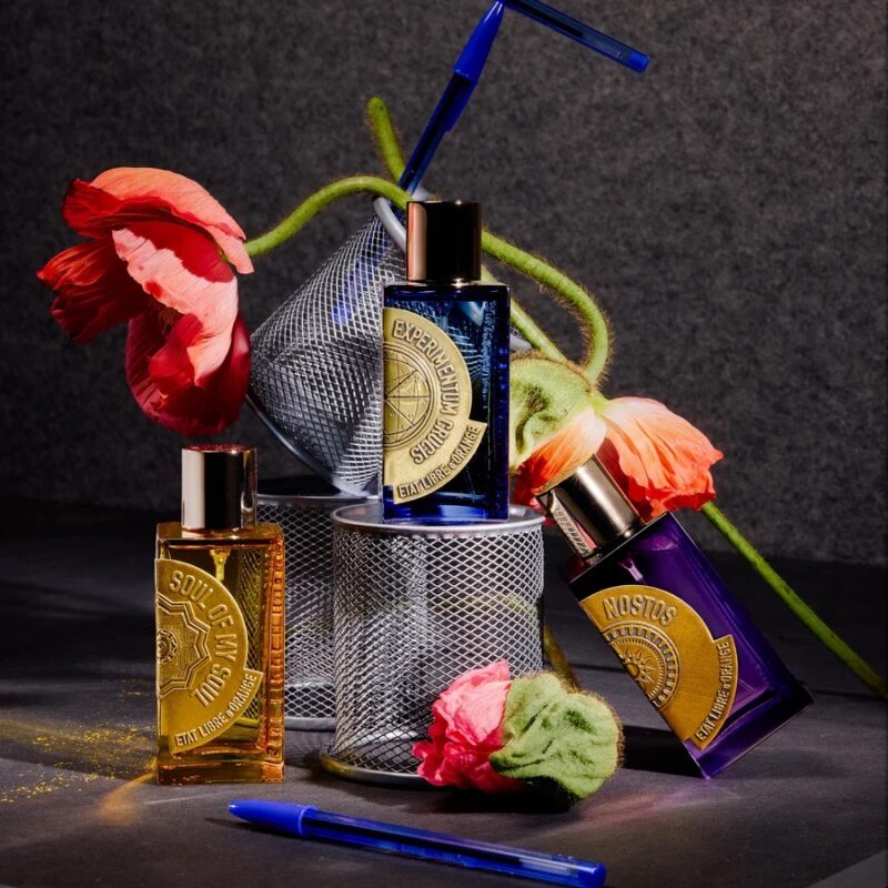 Bold perfumes by État Libre d’Orange with vibrant floral styling