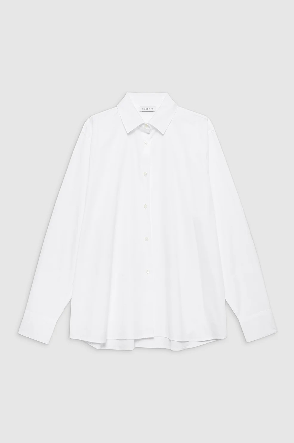 Anine Bing shirt perfect for a heatwave outfit in Paris