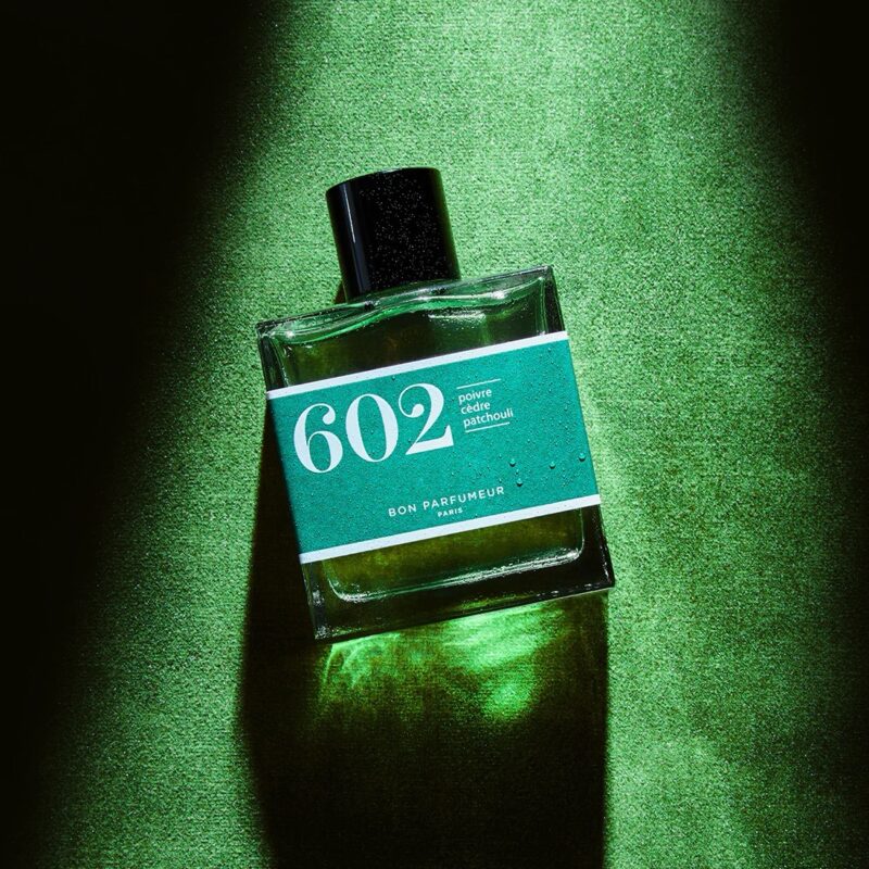 Classic bottle design of Bon Parfumeur French perfume