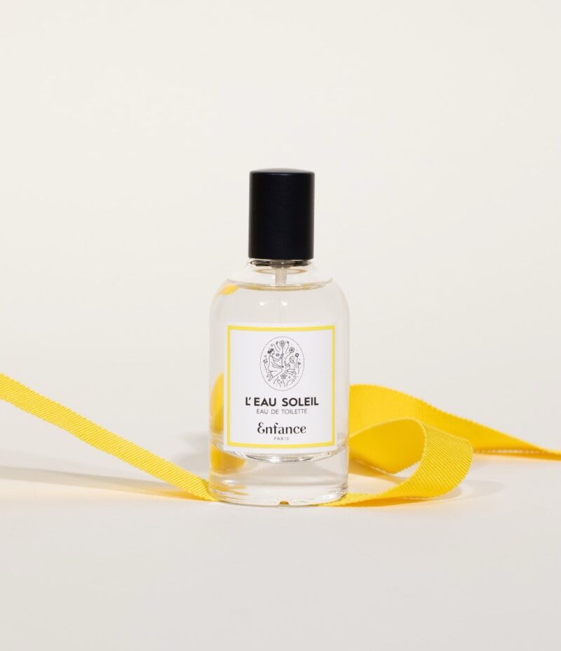 L’Eau Soleil bottle by Enfance Paris – French non-toxic perfumes for sensitive skin