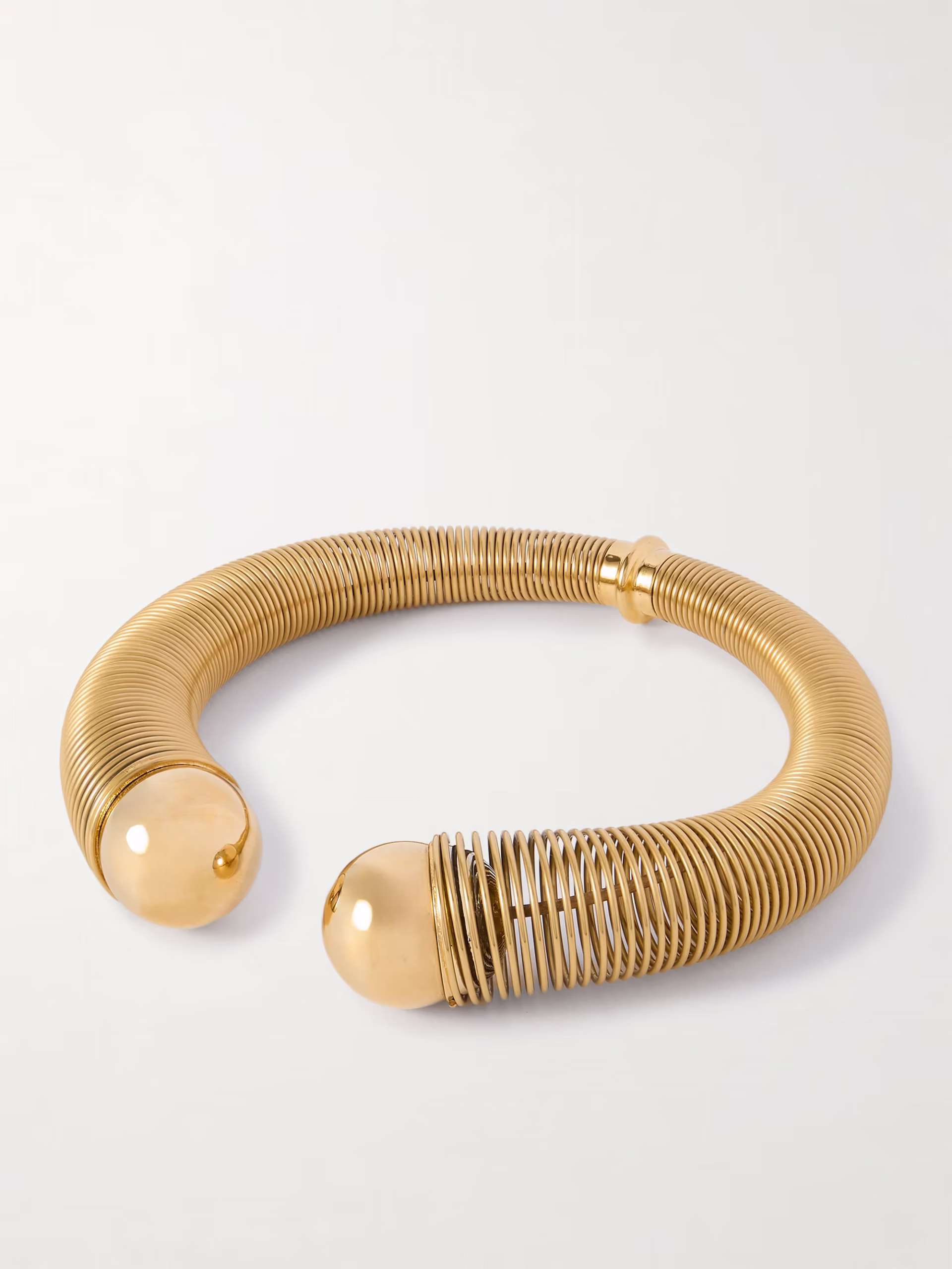 Alaïa statement necklace perfect for a heatwave outfit in Paris