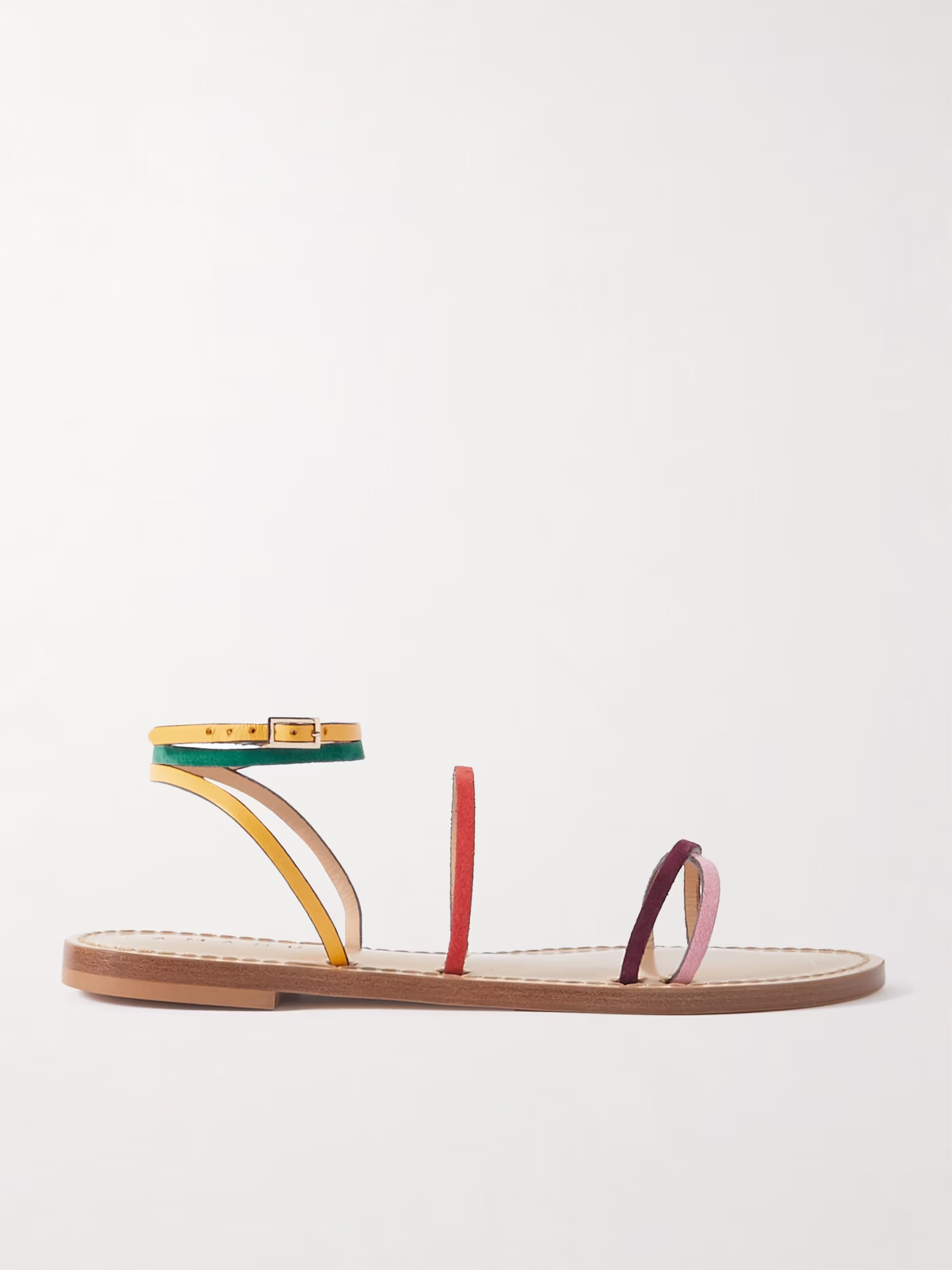 Amanu leather sandals perfect for a heatwave outfit in Paris