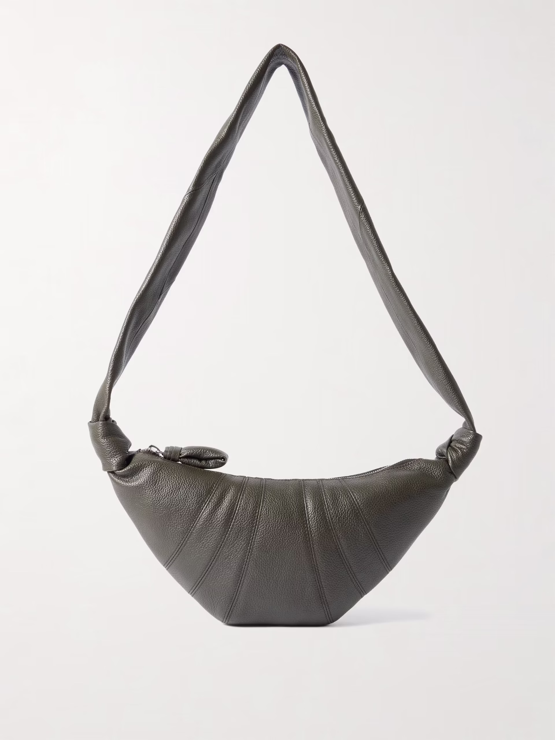 parisian style structured leather handbag by the brand Lemaire one of 10 Parisian Style Staples You Can Add to Your Closet Right Now