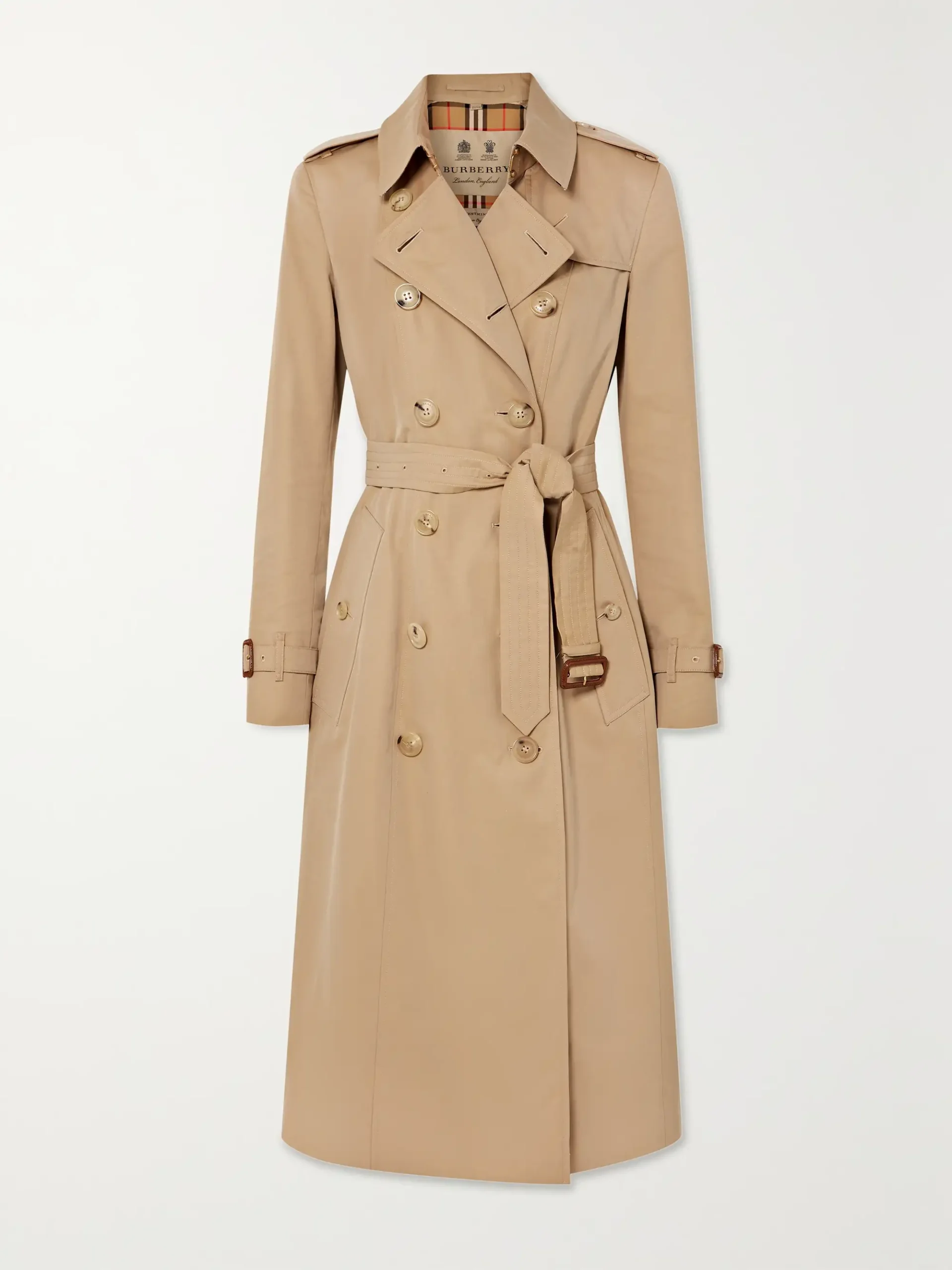 parisian style classic trench coat by the brand Burberry 10 Parisian Style Staples You Can Add to Your Closet Right Now