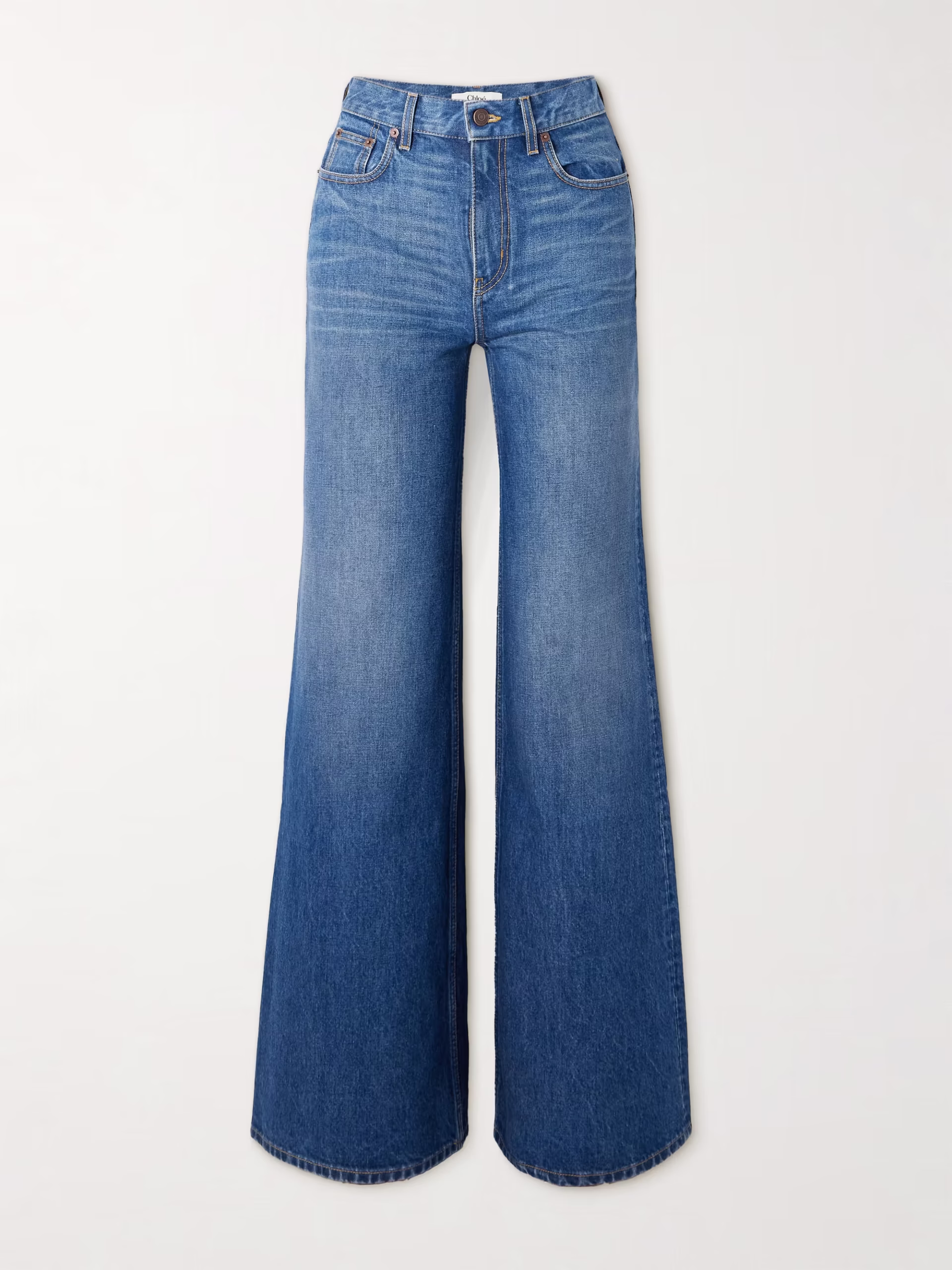 CHLOÉ High-rise wide-leg jeans