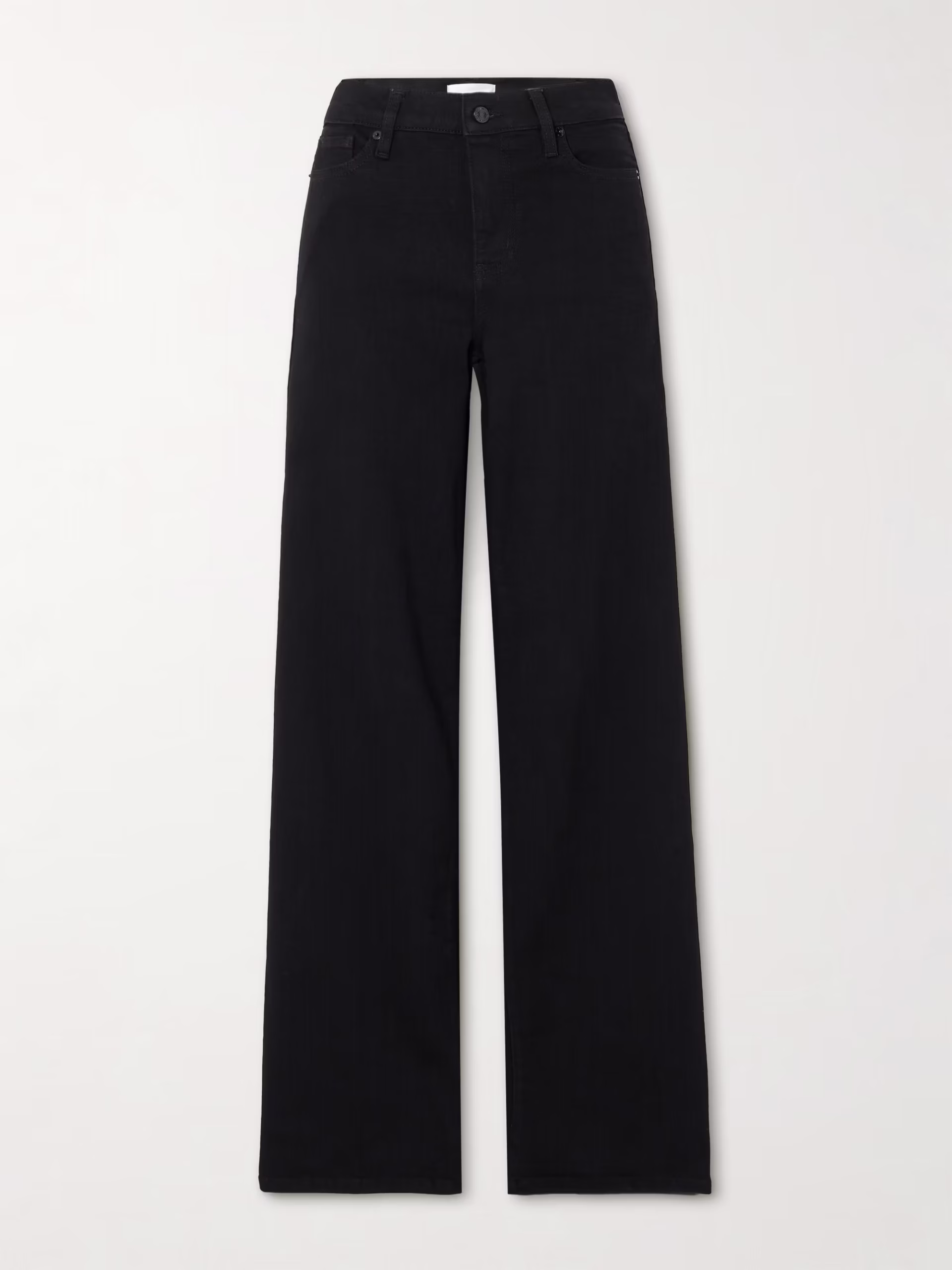 FRAME Slim Palazzo Long high-rise wide-leg jeans