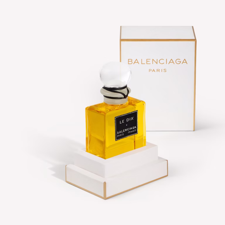 Balenciaga perfume bottle and packaging from the 2025 fragrance collection