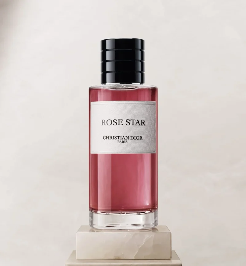 Dior Rose Star perfume bottle from La Collection Privée