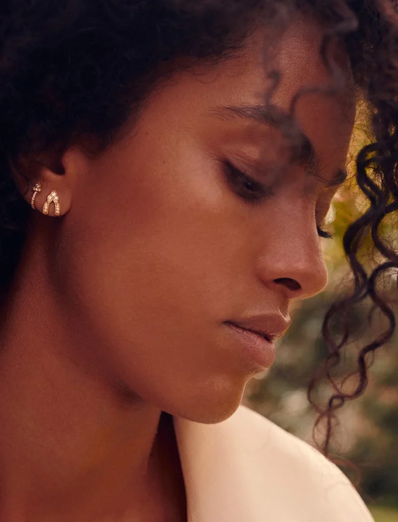 Diamond pendant and chain from Stone Paris, French jewelry brand.