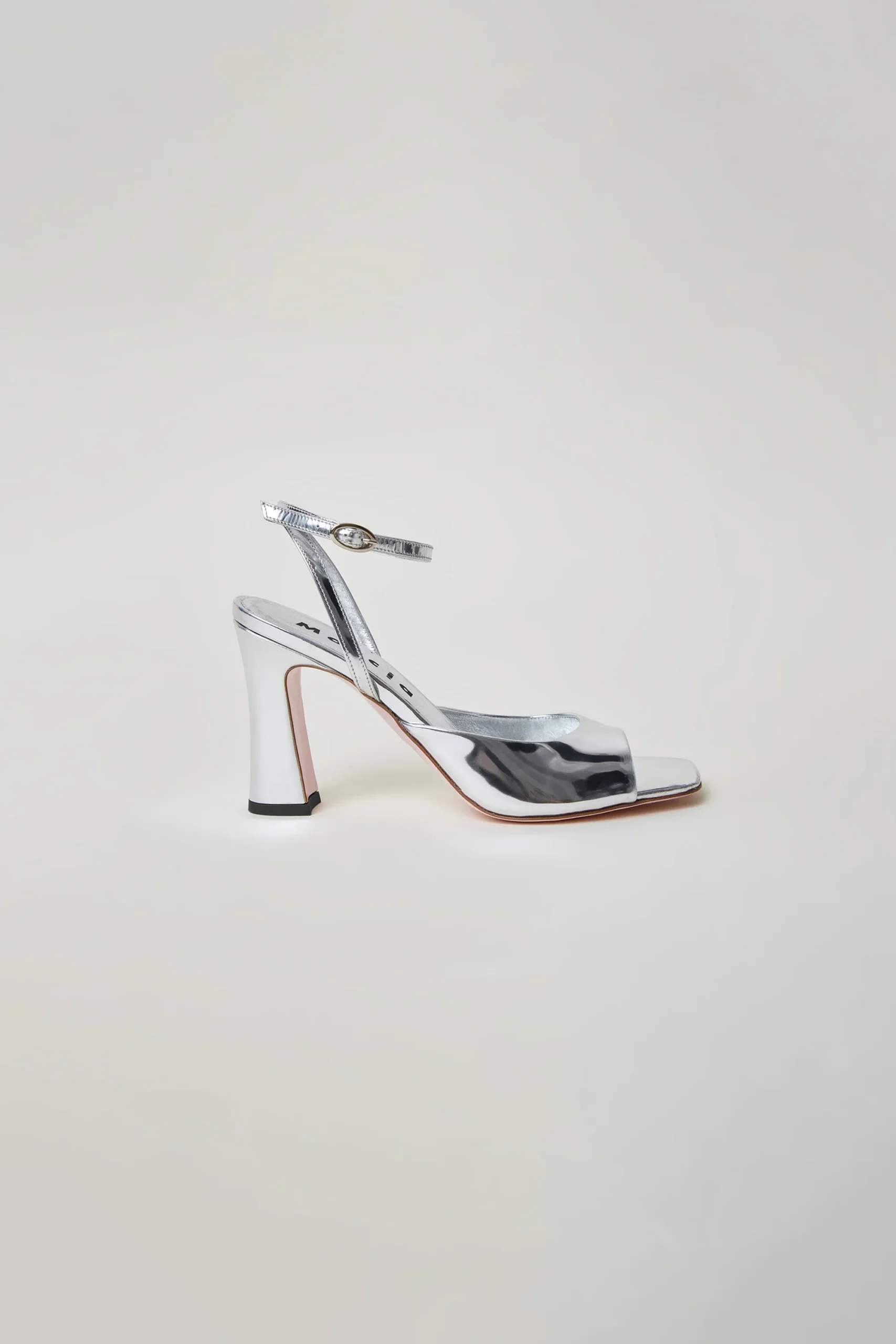 Marcia BAÏLA SANDAL in silver leather €350,00