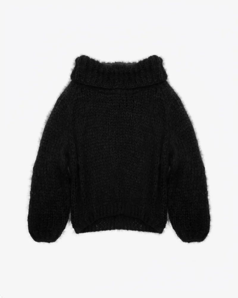 Mes Demoiselles Morah Sweater - Black Oversized mohair sweater – Black Regular price325,00 €