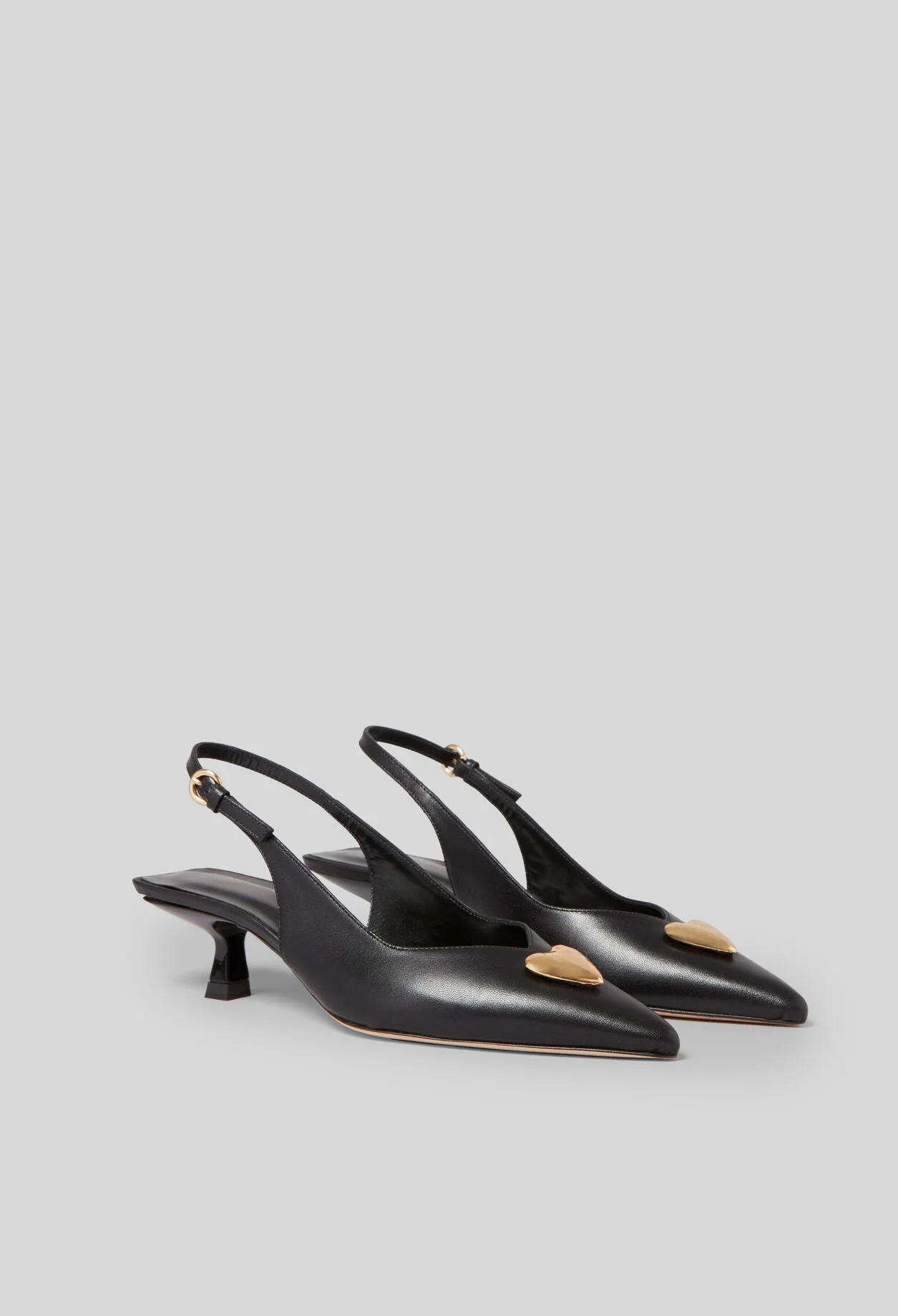 Claudie Pierlot Escarpins cœur doré 295 €