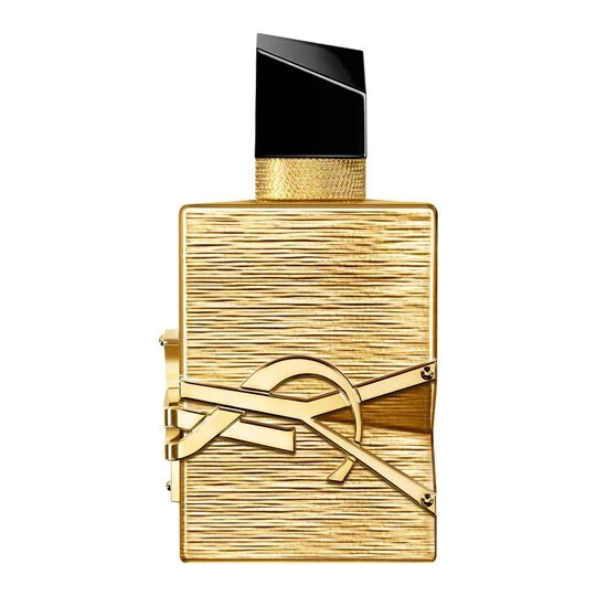 YSL Libre perfume in gold bottle, a bold and glamorous creation from French perfume brand Yves Saint Laurent.