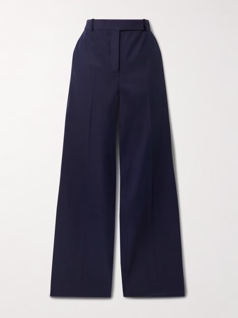 JOSEPH Yukio stretch-gabardine wide-leg pants