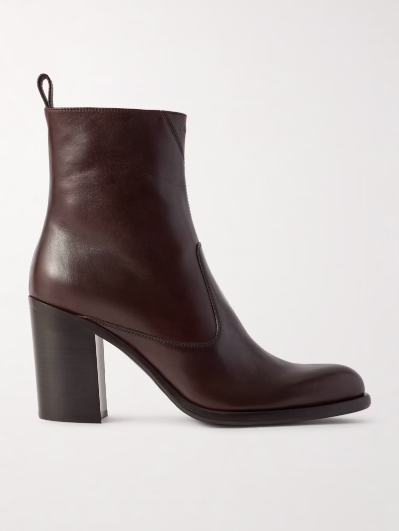 CHLOÉ Phoenix leather ankle boots